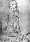 Albrecht Durer Self-Portrait as the Man of Sorrows Spain oil painting artist